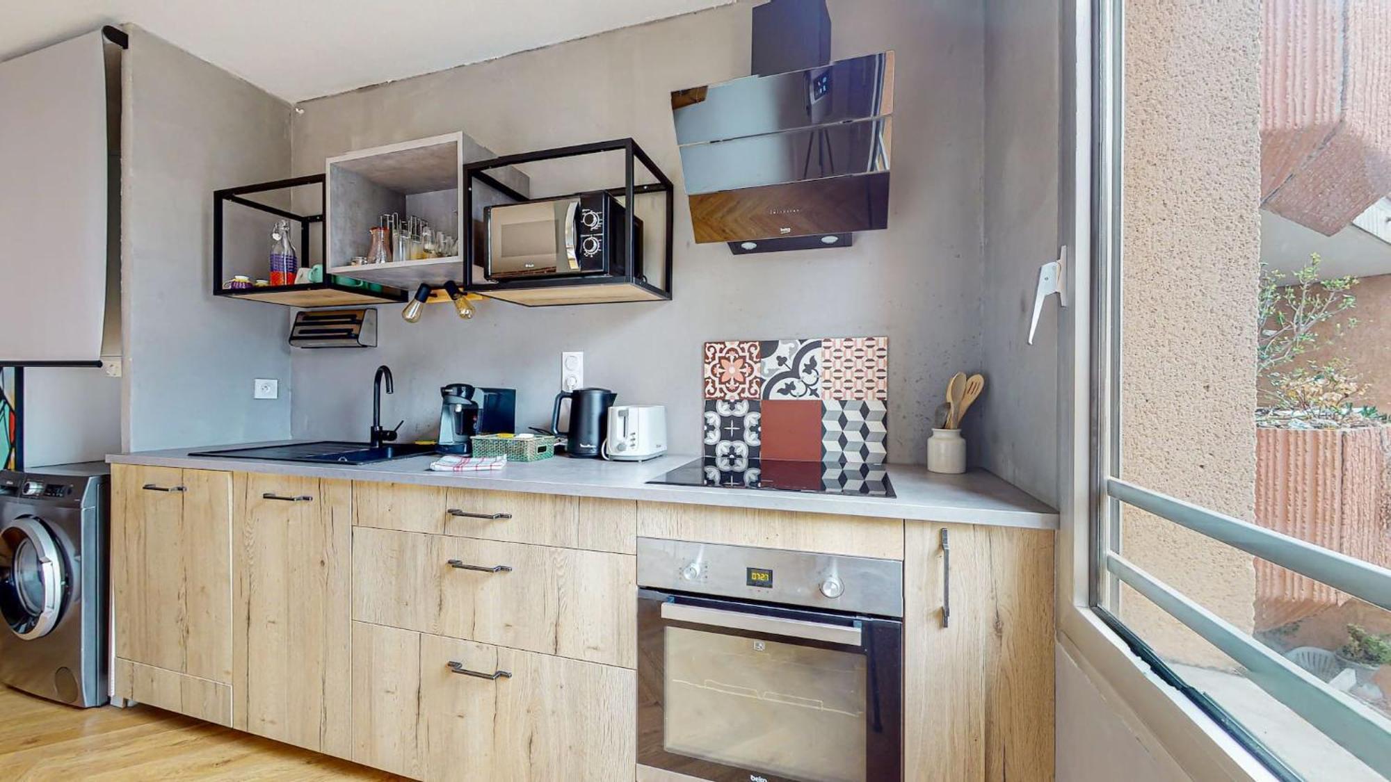 Appartement Le Corneille T2 - Parking gratuit à Toulouse Extérieur photo