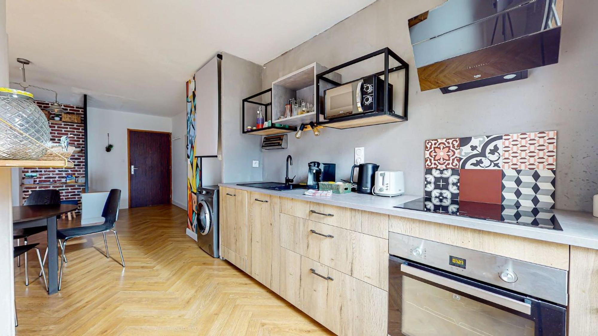 Appartement Le Corneille T2 - Parking gratuit à Toulouse Extérieur photo