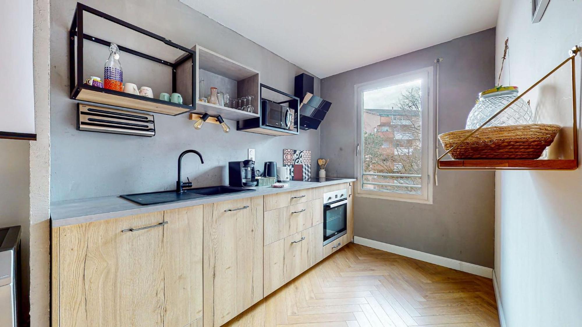Appartement Le Corneille T2 - Parking gratuit à Toulouse Extérieur photo
