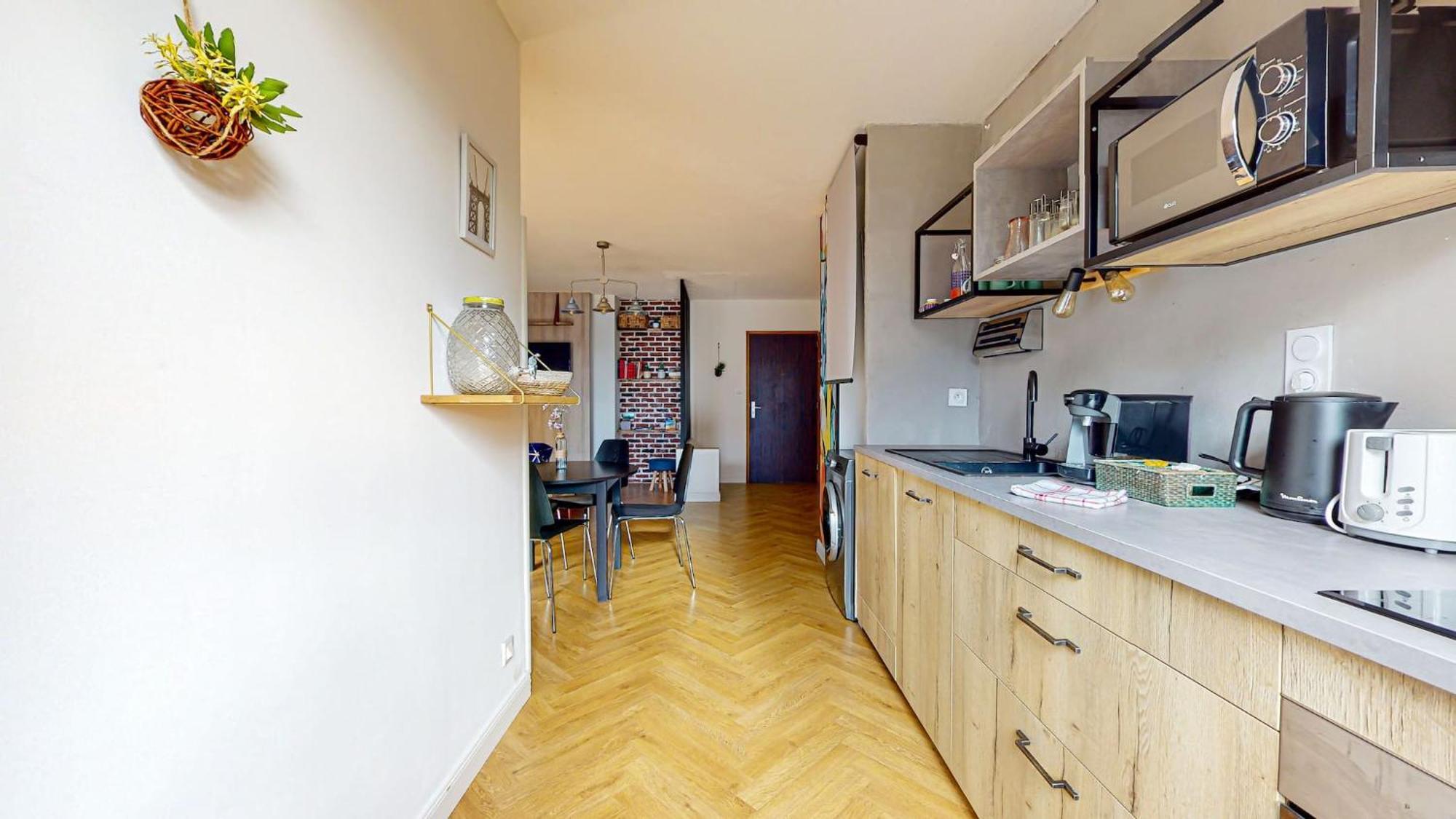 Appartement Le Corneille T2 - Parking gratuit à Toulouse Extérieur photo